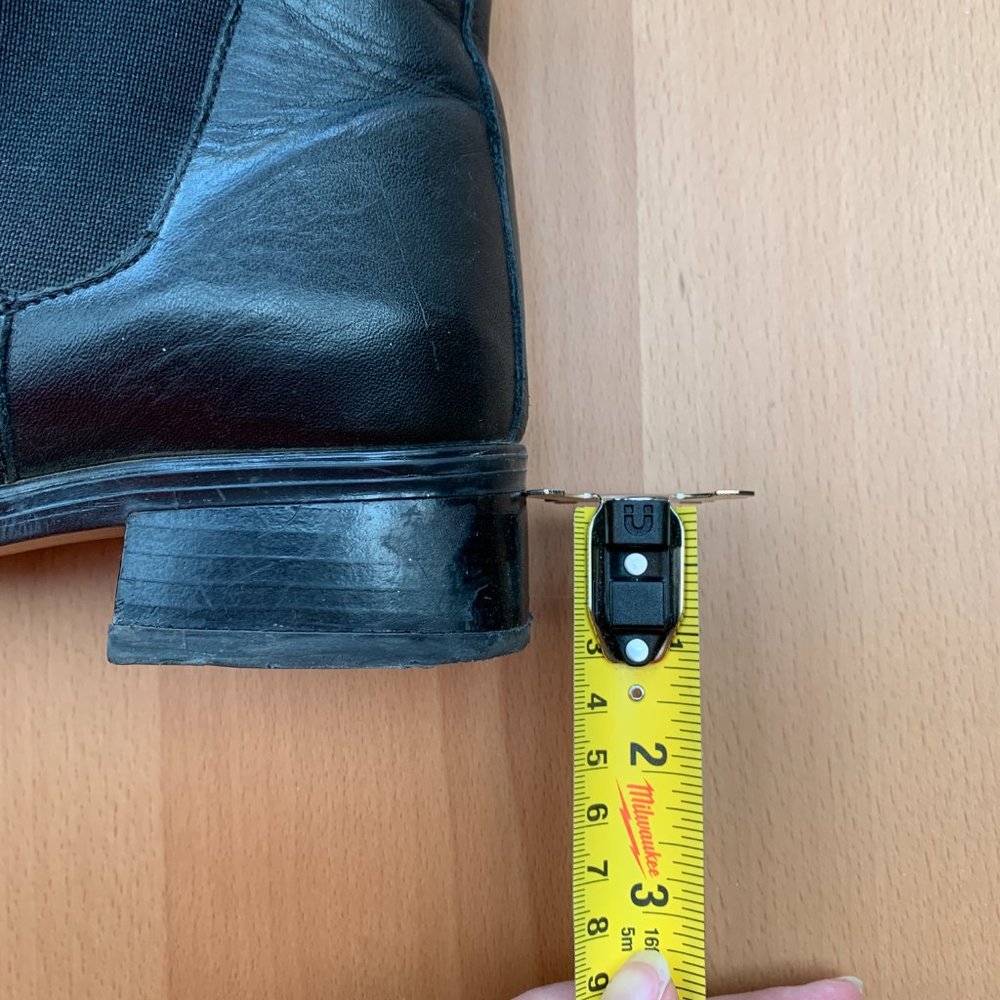 leather chelsea ankle boots quiet luxury - Picture 15 of 16